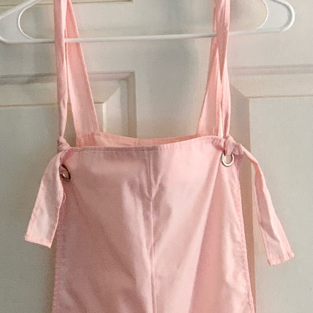 NEW pink overalls 💕